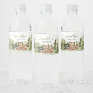 Let the Adventure Begin Baby Shower  Water Bottle Label