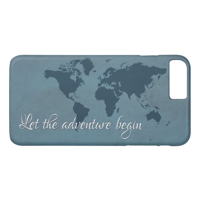 Let the adventure begin Case-Mate iPhone case (Back (Horizontal))