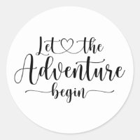Let The Adventure Begin