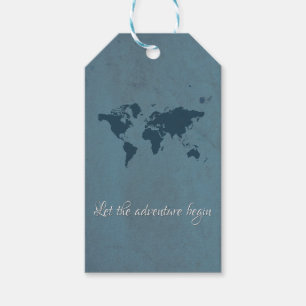 Let the adventure begin gift tags