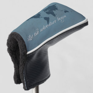Let the adventure begin golf head cover