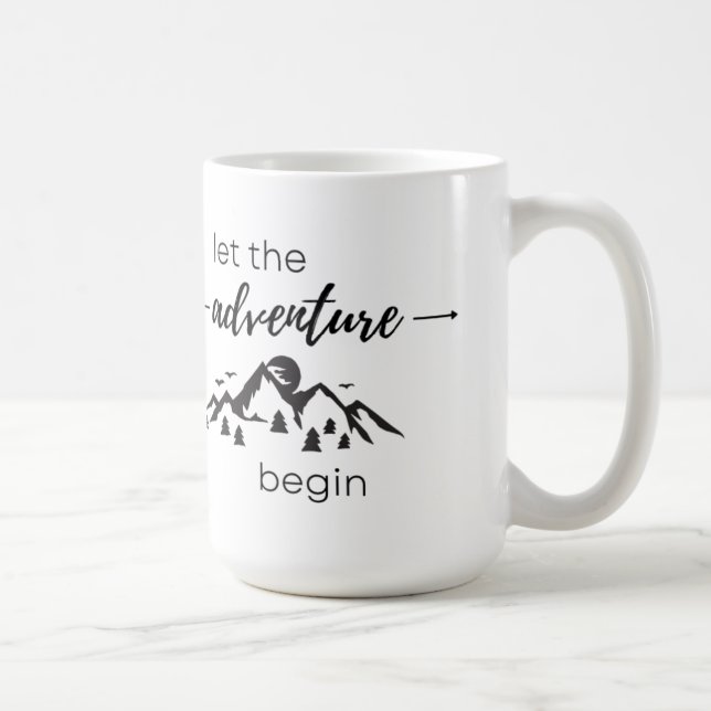 Let the Adventure Begin Mug (Right)