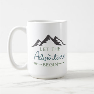 Let the adventure begin mug