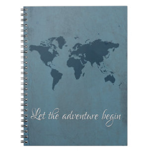 Let the adventure begin notebook