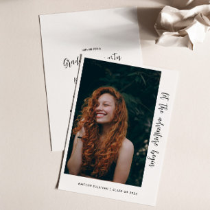 Let The Adventure Begin Script Casual Graduate Announcement