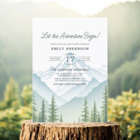 Let The Adventure Begin Woodland Baby Shower