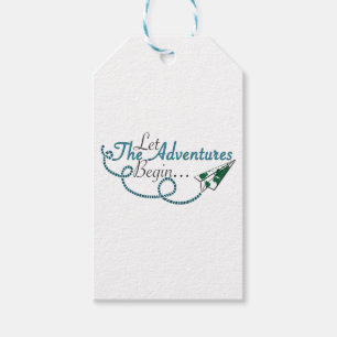 Let the Adventures Begin Gift Tags