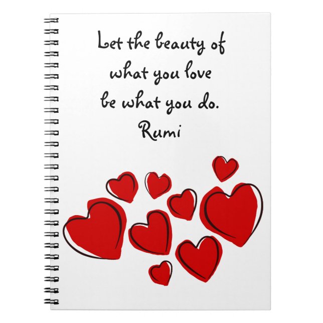 Let the beauty Rumi Journal (Front)