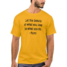 Let the beauty Rumi Mens Tee
