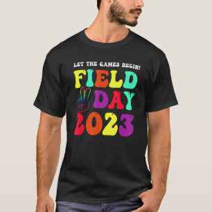 Let The Games Begin Field Day 2023 Kids Boys Girls T-Shirt