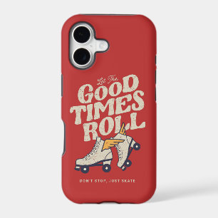 LET THE GOOD TIMES ROLL 80s RETRO ROLLER SKATE