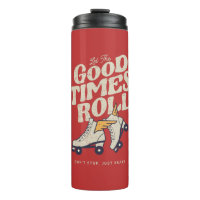 LET THE GOOD TIMES ROLL 80s RETRO ROLLER SKATE