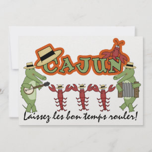 Let the Good Times Roll! Cajun Style! SRF Invitation