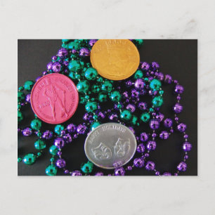 Let The Good Times Roll Invitation Postcard