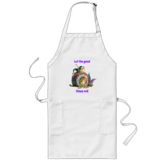 Let The Good Times Roll Mardi Gras Long Apron