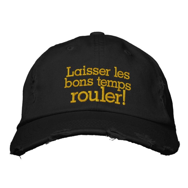Let the Good Times Roll - SRF Embroidered Hat (Front)