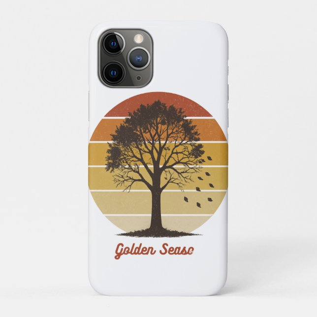 Let the Gourd Times Roll Autumn Design Case-Mate iPhone Case (Back)