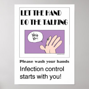 Let the Hand Do the Talking poster