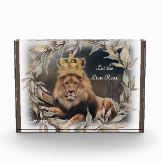 Let the Lion Roar Photo Book Block