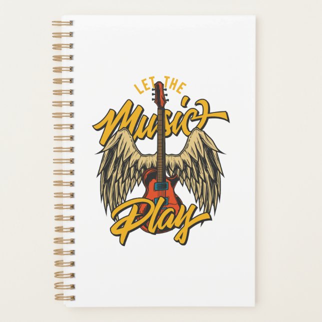 Let The Music Play Planner (Front)