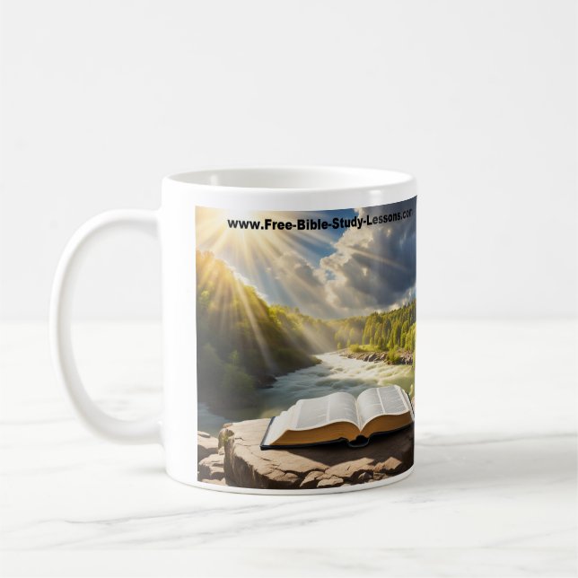 Let The River Of Life Flow Through You Mug (Left)