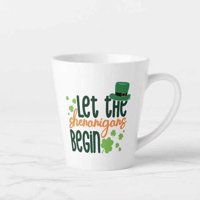 Let The Senanigans Begin-60677 Latte Mug (Right)