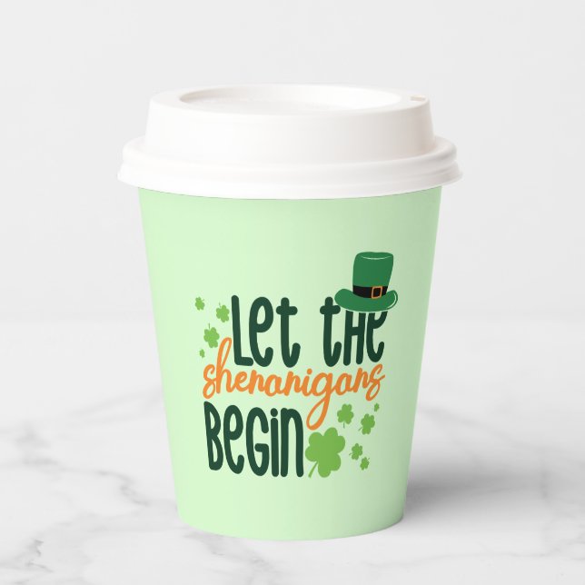 Let The Senanigans Begin-60677 Paper Cups (Front)