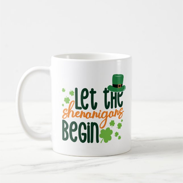 Let The Senanigans Begin-66677 Coffee Mug (Left)