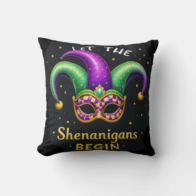 Let the Shenanigans Begin Cushion (Front)