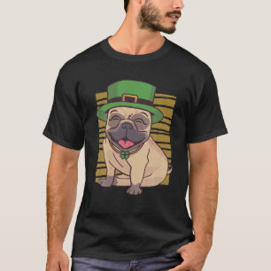 Let The Shenanigans Begin Fun Pug, "St Patrick's T-Shirt