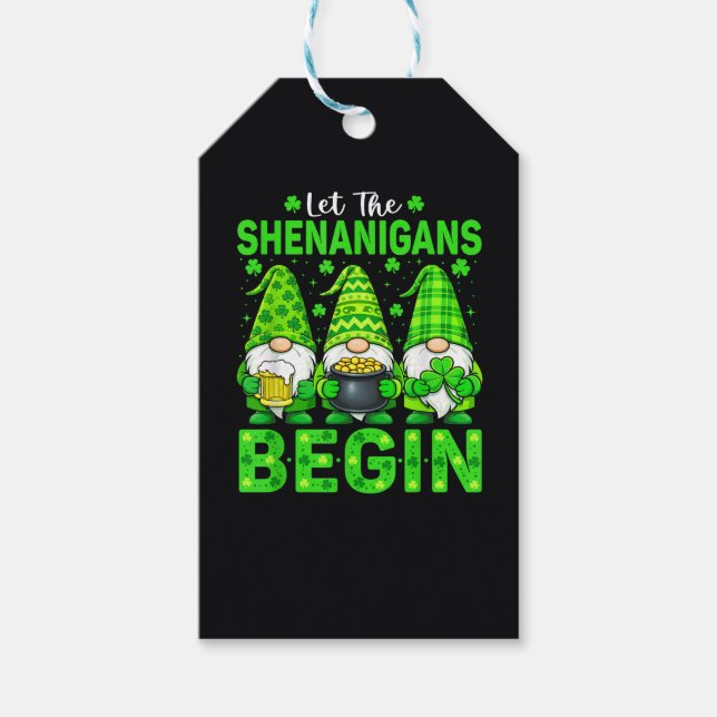 Let The Shenanigans Begin Gift Tags (Front)
