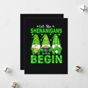 Let The Shenanigans Begin Holiday Card