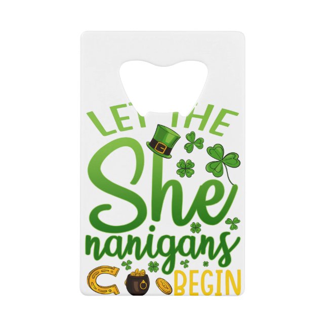 Let The Shenanigans Begin St Patricks Day Gift (Front)