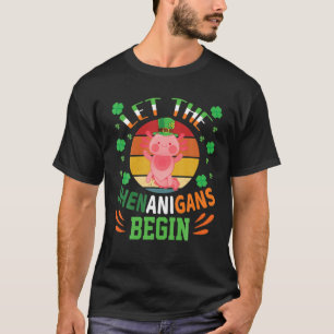 Let The Shenanigans Begin St Patricks Day Kawaii A T-Shirt