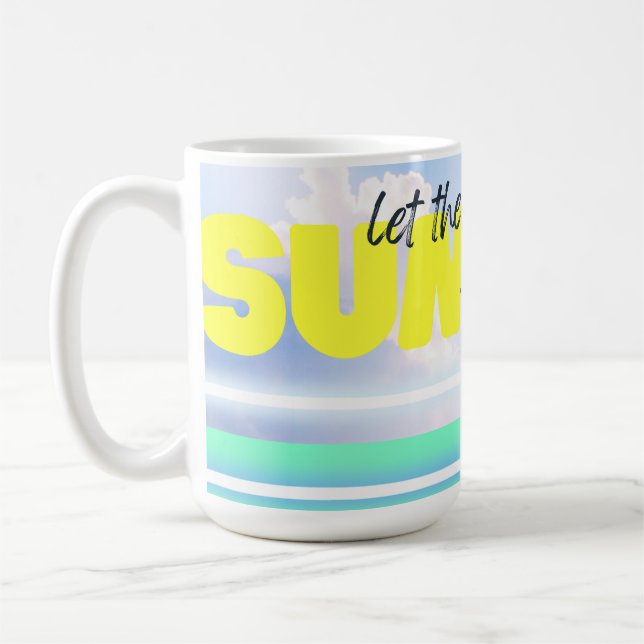 Let The Summer Shine Mug (Left)