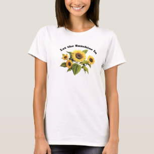 Let the Sunshine In Ladies Baby Doll T-Shirt
