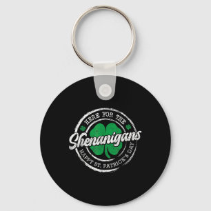 Let The The Shenanigans Begin St Patricks Day Wome Key Ring