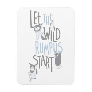 Let the Wild Rumpus Start - Blue Magnet