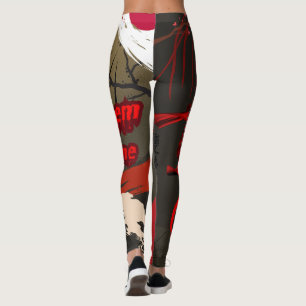 Let Them Come, Japanese Samurai Warrior Leggings