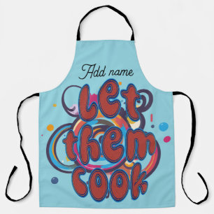 Let Them Cook Personalised Kitchen Apron