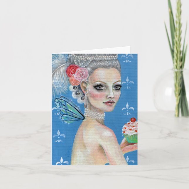 Let them eat cake card (Front)