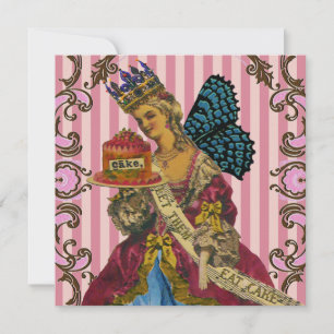 Let Them Eat Cake CHANGE COLOR - Invitations