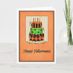 Let Them Eat Cake! Halloween Card