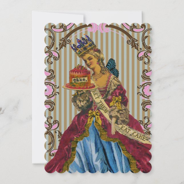 Let Them Eat Cake - Invitations (Front)