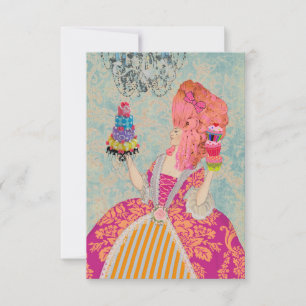 Let them Eat Cake ~ Invitations / RSVP