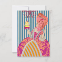 Let them Eat Cake - Invitations / RSVP