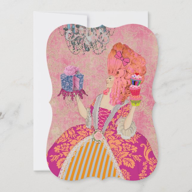 Let them Eat Cake ~  Invitations / RSVP #12 (Front)