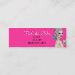 Let them eat cake mini business card