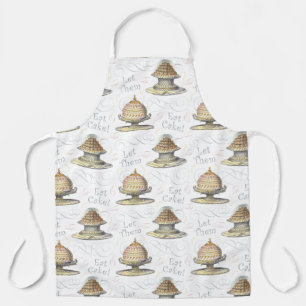 Let them Eat Cake Pastry Chef Funny French Apron