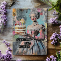 Let Them Eat Cake - Personalised Birthday Card